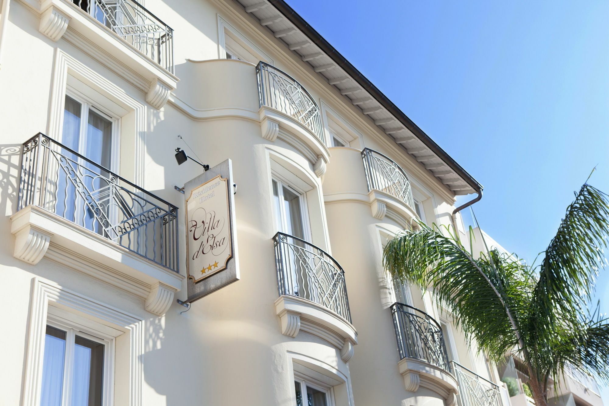 Hotel Villa D'Elsa Juan-les-Pins Dış mekan fotoğraf